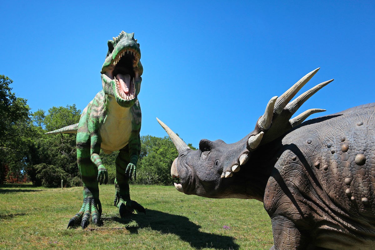 Tyrannosaure au Dino Parc